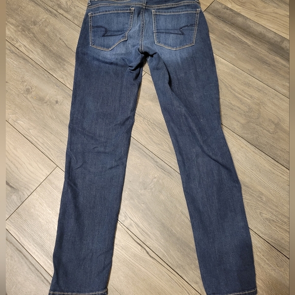 American Eagle | Super Skinny Jeans | Size 6 | Dark Wash - Picture 4 of 5